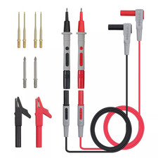 16 Stck./Set Digital Multimeter Sonde Messleitung Kit Kabel Krokodilklemme Nadelspitze