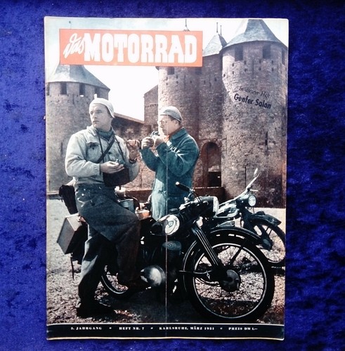 Das motorrad 1951 norton - 7/1951,,
