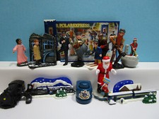 Komplettsatz Der Polarexpress 2004 + alle 4 Spielzeuge + alle Bpz