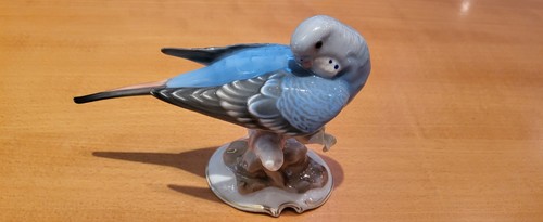 Porzellanfigur wellensittich - porzellanfigur,