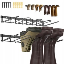 2 Stk Schuhregal Wand Metall