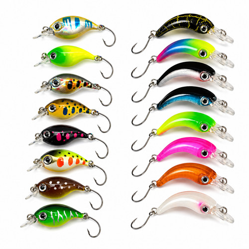 16x forellen wobbler set - 16x,
