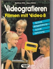 Video 8 Hi8 Paket Buch und OVP  7 Cassetten