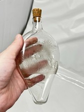 Glas Karaffe Antik Jugendstil