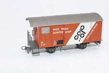 BEMO DC  HOe 2274 327 Güterwagen " Coop "  MOB GK 507 --6.2--
