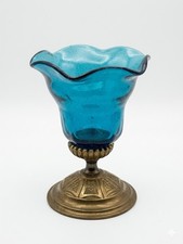 Vintage Kelch-Vase / Windlicht