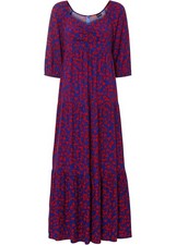 bedrucktes Kleid mit schönem