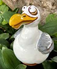 Möwe Keramik Gartenstecker