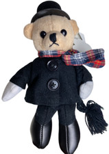 Schornsteinfeger Plüsch Teddy Bär Zylinder Glücksbringer Glück Heunec Etikett