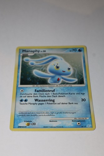 Pokémon karte manaphy 20 - manaphy,