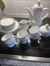 Kaffeeservice DDR Kahla Goldrand 70 er Jahre