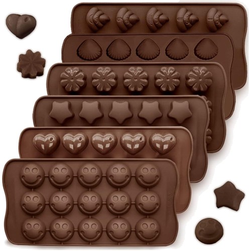 Silikon pralinenformen set - silikon,