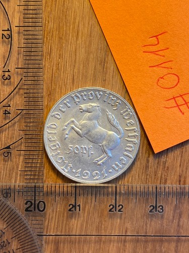 Notgeld westfalen pfennig - 50,