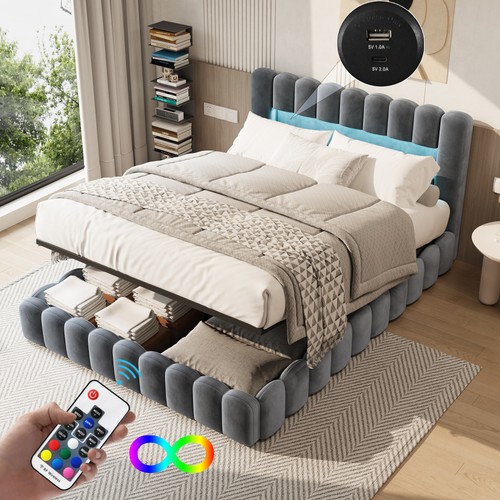 Boxspringbett polsterbett - boxspringbett,