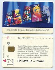 118687 - Philatelia mit T'card - neue Frühjahrs-Kollektion - alte Telefonkarte