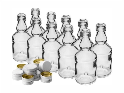 X50ml leere glasflaschen - 10,