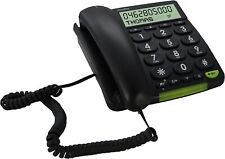 Doro PhoneEasy 312cs Analoges Telefon Anrufer-Identifikation Schwarz