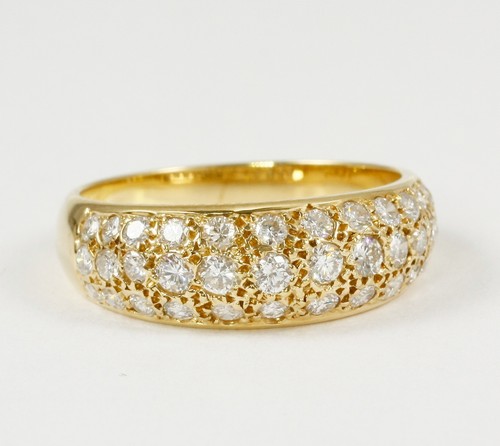 Klassik ring mit karat - klassik, 1,00