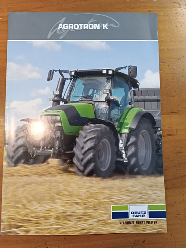Original prospekt deutz fahr - deutz,