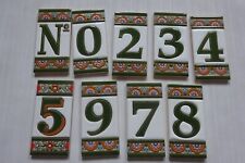 Spanische Keramik Hausnummer n