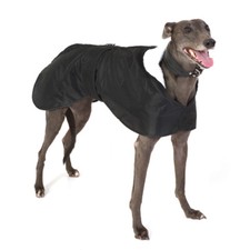 Windhund mantel Winter - Greyhound Galgo Whippet Windhundmantel - Schwarz