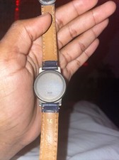 OSCO Titan Damen Uhr AZURBLAU Arabische Zifferblatt Schlicht & Hübsch Gut Lesbar