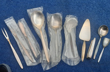 WMF 4100 Stockholm ,10 teil. Vorlegebesteck 90 er Silber z.T. org. Verschweißt