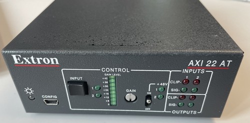 Dante audio extron - -, 22at