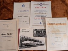 DDR Urkunden Auszeichnungen