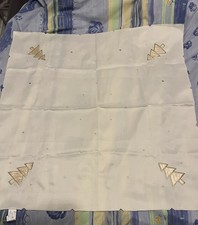 Weihnachtstischdecke 80x80