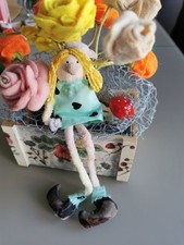 Deko Blumen Deko Elf