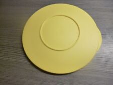 Tupperware Ersatz-Deckel  Junge Welle 3096 gelb  17,7 cm Für Schüssel