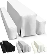 Hussen Bierzeltgarnitur Biertischhussen Bierbankauflage Set - Polster wählbar