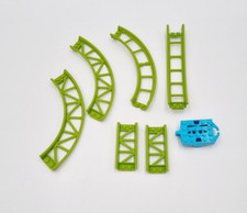 Lego Achterbahn Schienen Auswahl Roller Coaster Rail Waggon Lime Grün Hellgrün