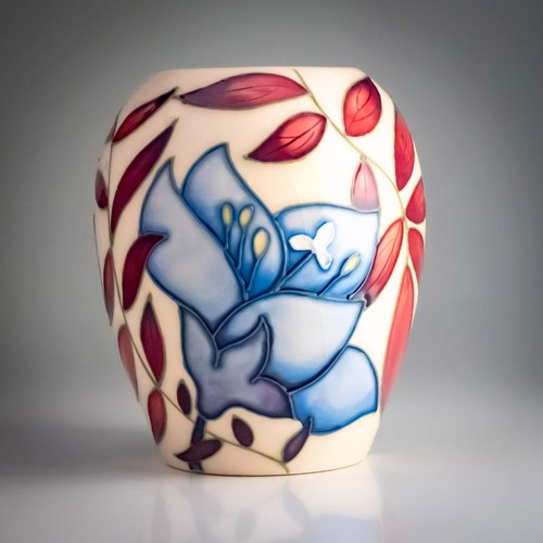 Moorcroft vase jacobs - vase, ladder