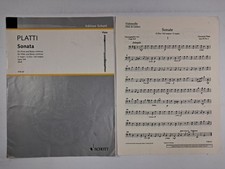Noten: G. Platti - Sonata G