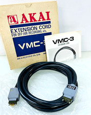 Original AKAI VMC-3 Extension Cord/Video Kabel f. VT-700/VT-110/VT-100 NOS/OVP!!