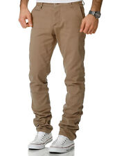 Herren Regular Slim Stretch Chino Jeans Hose Fit 1-7010