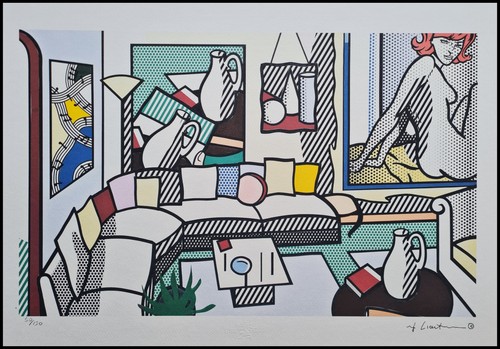 Roy lichtenstein interior - roy,
