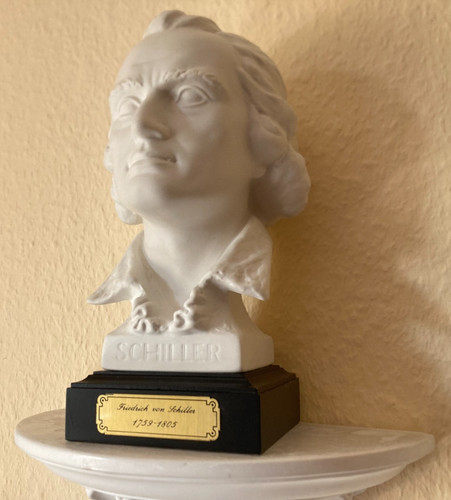 Friedrich von schiller - von, büste