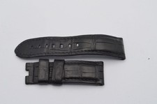 OFFICINE PANERAI LEDER ARMBAND SCHWARZ 24MM FÜR DORNSCHLIESSE 22MM VINTAGE 3