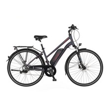 E-Bike 28" 44 cm 418 Wh FISCHER VIATOR 1.0 Elektrofahrrad Heckmotor anthrazit