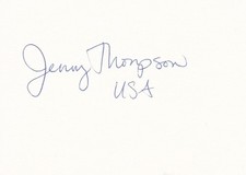 Olympia 1992: Jenny THOMPSON