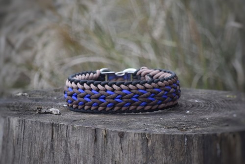 Paracord halsband mit - paracord,