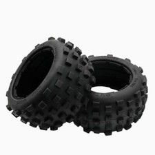 Rückseite Knobby Reifen aus Straße 170x80mm 2pc Für 1/5 HPI RV KM Baja 5B