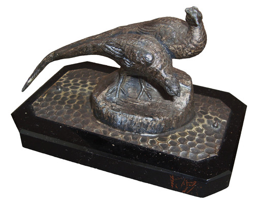 Figur fasane zinn und - figur, „2