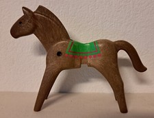Playmobil Pferd mit grüner