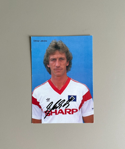 Autogrammkarte dietmar jakobs - autogrammkarte,