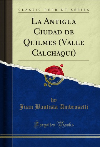 Antigua ciudad quilmes - antigua, de
