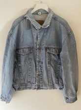 Destroyed diesel jeansjacke - destroyed,